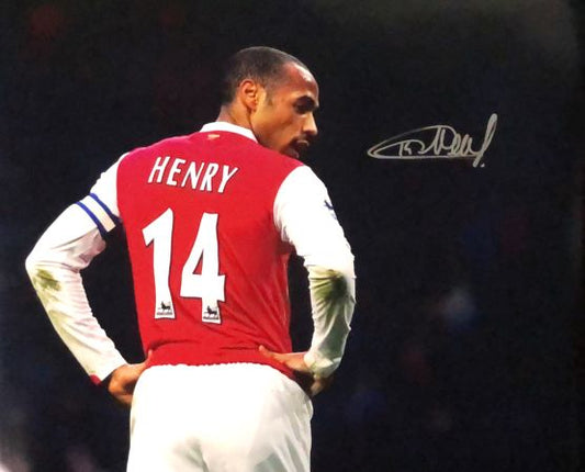 Thierry Henry Signed Photo - Framed