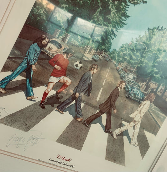 Signed Limited Edition George Best 'El Beatle'